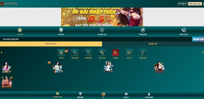 Lô đề online loto188