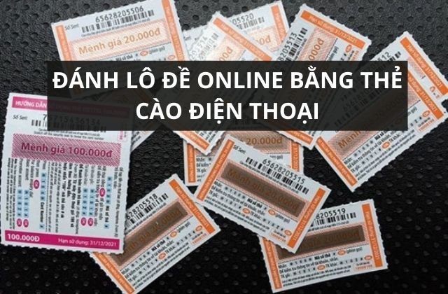 đánh đề online bằng thẻ cào