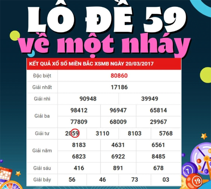 Đề về 59 hôm sau đánh con gì đảm bảo ăn đề “khắm” nhất