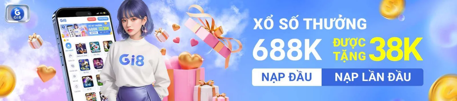 Banner nạp đầu xổ số