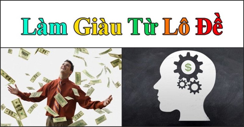 Chủ lô đề nhận tiền cá cược từ người chơi Chủ lô đề nhận tiền cá cược từ người chơi